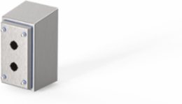 HyShed Screw Cover Pushbutton Type 4X, 7x4x4, 30.5 mm, SS304