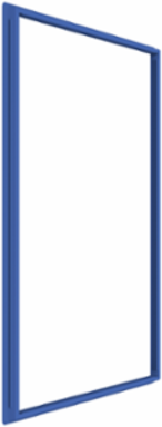 Replacement Gasket for HyShed Hinge Cover Enclosure, 24.00x24.00, FDA-grade Silicone
