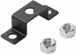 Cable Runway Ceiling Support Kit, Black Steel, 6 Foot Rod, 5/8 Inch Diameter