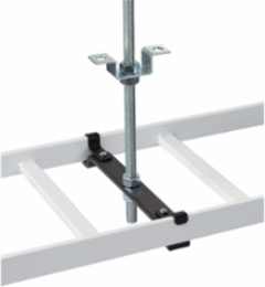 Runway Center Support Kit, fits 6.00, Black, Steel