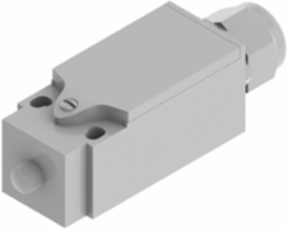 Touch-Safe UL Light Switch, PG11 Cable Gland Entry, Gray, Plastic