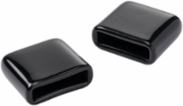 End Cap Kit, Black Steel, 5 Thickness, Protective Cable Runway Cover