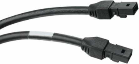 Ganging Cable for PaneLite Enclosure Light, 48 Inch, Black, Plastic
