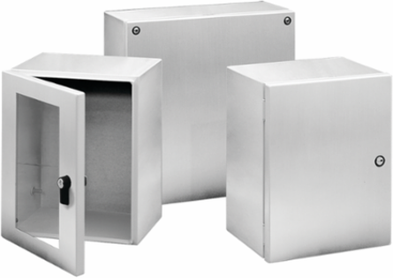 InLine Hinged Cover 200x150x120mm, Stainless Steel 316, IP66