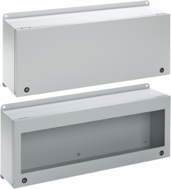 InLine Landscape Enclosure Type 4 230x460x155mm, Steel, IP66, Light Gray