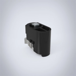 Locking System for Lift Handles, 1.46 x 0.91 x 1.59 Inch, Mild Steel, Square 8mm