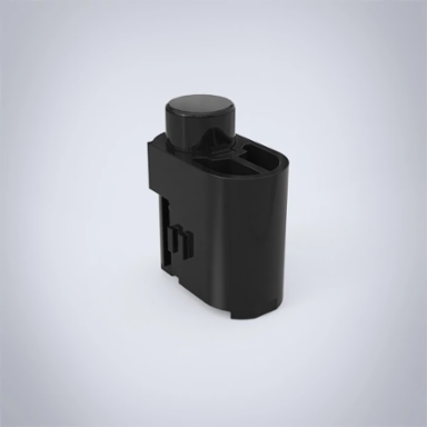 Locking System for Lift Handles - 1.46 x 0.91 x 1.59 Inch, Round Cylinder, Push Button