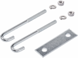 J-Bolt Kit, Steel Plated, Includes (2) 5/16 Inch J-Bolts and Nuts
