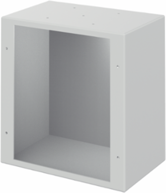 Solid-Back Body for InLine HMI Type 4, fits 250x250mm, Lt Gray, Steel