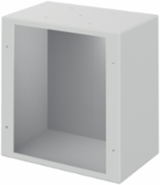 Solid-Back Body for InLine HMI Type 4, fits 250x250mm, Lt Gray, Steel