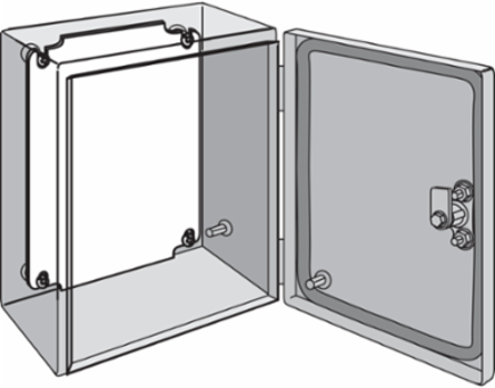 Panel, fits 200x200mm, Steel