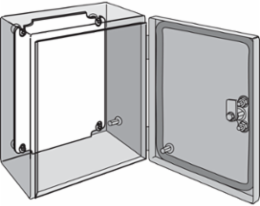 Panel, fits 300x300mm, Steel