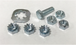 Replacement Grounding Kit, Large, Plated, Steel