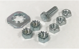 Replacement Grounding Kit, Brushed, Stainless Steel 304