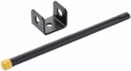 Retaining Post Kit, Black, Steel