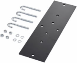 Rack-to-Runway Mounting Plate Kit, Fits 12.00/18.00, Gray, Steel