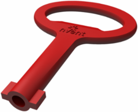 Keys 76x50x9mm, Zinc Plated, Mild Steel, 1 Piece
