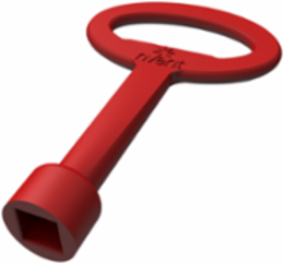 Key 81x50x15mm Zinc Plated Mild Steel Square 8mm Lock