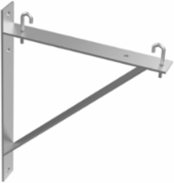Triangle Support Bracket Kit, fits 6 and 12, Plated, Steel