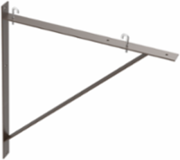 Triangle Support Bracket Kit, fits 15 and 18 and 24, Black, Steel