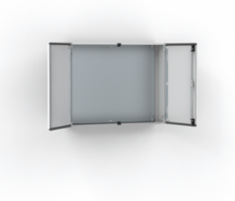 Double Door Enclosure 55.12x39.37x11.81 Inch, Mild Steel, IP 55