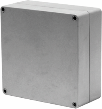 MultiBox Opaque Screw Cover 7.08x7.17x3.54 Inch, Light Gray, NEMA Type 4X
