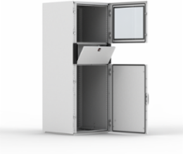 Mild Steel Floor Standing Enclosure 1600x600x600mm, IP44, Powder Coated