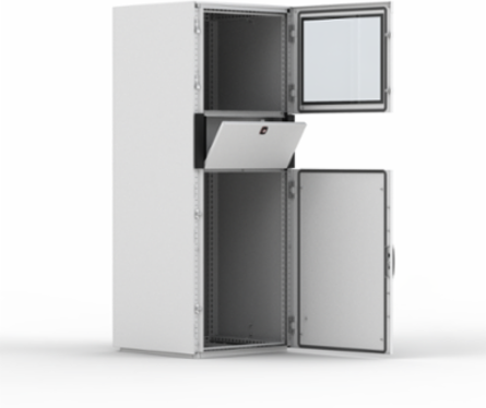 Mild Steel Floor Standing Enclosure 1600x600x800 mm, IP44