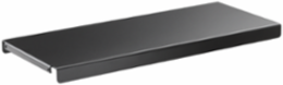 MaxRack Dust Cover 1 Inch x 17.95 Inch x 11.33 Inch, Black Aluminum