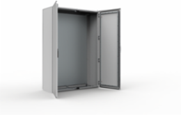 Mild Steel Floor Stand Enclosure, 2000x1200x400mm, IP55, Double Door