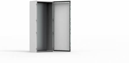 Floor Stand 1800x1000x400mm Mild Steel Single Door Enclosure, IP55