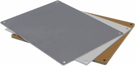 VJ Series Back Mounting Plate 18x16x.08 Unpainted Aluminum