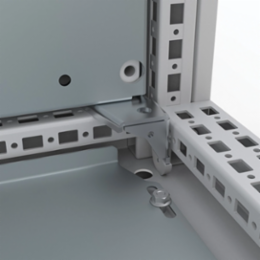 Mounting Plate Brackets 91x84x58mm, Zinc Plated Mild Steel, 2 Pack