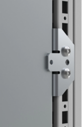Flush Mounting Plate Fixing Brackets, 1.24 x 2.95 x 1.77 Inch, Zinc Plated Mild Steel