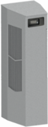 SpectraCool Narrow AC with Corrosion Protection, 8000 BTU, 230V, Lt Gray, Steel