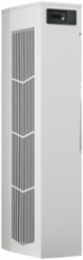SpectraCool Narrow Indoor/Outdoor AC with Heat, 11000 BTU 230V, Lt Gray, Steel