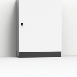 Front/Rear Plinths 100x493x95mm Mild Steel Umbra Gray Powder Coated