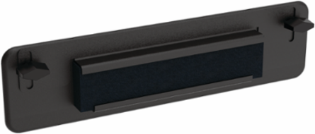 ProLine G2 Cable Entry Gland Plate, 3.50x13.40, Black, Steel