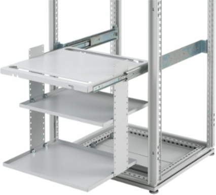 ProLine G2 Frame Printer Shelf, fits 600W, Light Gray, Steel