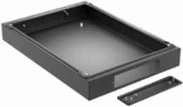 ProLine G2 Fully Sealed Plinth (100mm Solid Base), fits 1600x500mm, Black, Steel