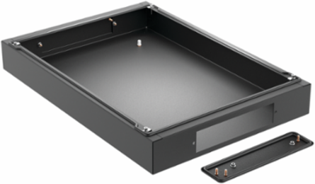 ProLine G2 Fully Sealed Plinth (100mm Solid Base), fits 800x1000mm, Black, Steel