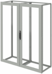 ProLine G2 Window Overlapping Double Doors, fits 1400x1200mm, Aluminum, Glass