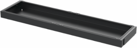 ProLine-DD Modular 100-mm Solid Base, fits 1800x500mm, Black, Steel
