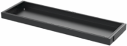 ProLine-DD Modular 100-mm Solid Base, fits 1800x600mm, Black, Steel