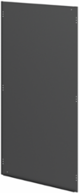 ProLine Side Barrier Panel, 76.34x37.52x1, Black, Mild Steel