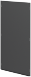 ProLine Side Barrier Panel, 76.34x37.52x1, Black, Mild Steel