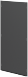 ProLine Side Barrier Panel, 76.34x33.59x1, Black, Mild Steel