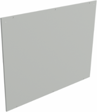 PROLINE Gold Series Solid Cover Upper Front, fits 1400x1200, Lt Gray, Steel
