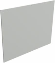 PROLINE Gold Series Solid Cover Upper Front, fits 1400x1200, Lt Gray, Steel