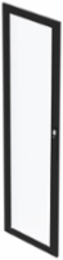 ProLine V/D Server Cabinet Door Window, fits 2000x600mm, Black, Steel